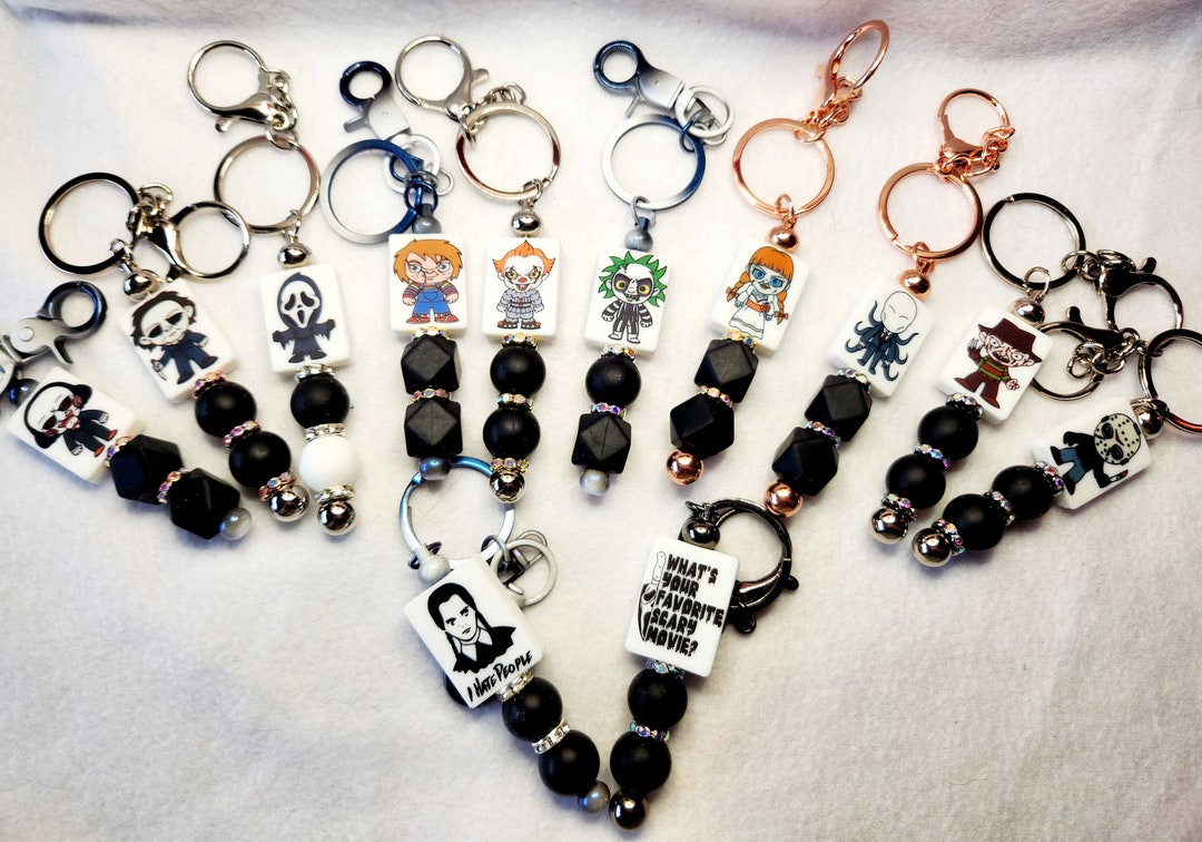 Scary Character Keyrings - Etsy Australia