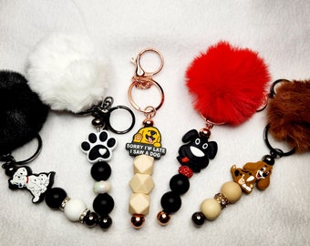 Llaveros de perros adorables