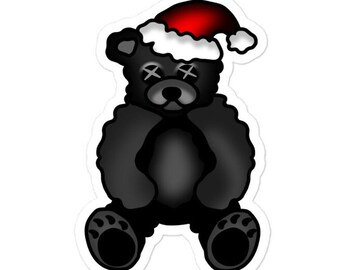 Creepmas Teddy Bear Sticker