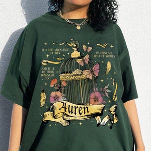 Plated Prisoner Shirt For Fan, Auren Goldfinch Shirt, Gold Cage Tee, King Ravinger, Commander Rip, Gild Glint Gleam,Gift For Book Lover