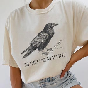 Ni Dieu Ni Maître Shirt, Anti-Authoritarian Shirt, No God No Master, Anti Trump Shirt, Leftist Protest Shirt, Anarchist shirt, Resist Shirt