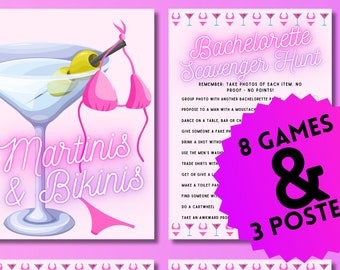 MARTINIS & BIKINIS - Pacchetto multigioco addio al nubilato