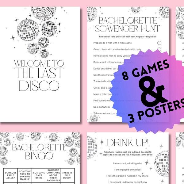 The Last Disco - DISCO BACHELORETTE Multi Game Pack