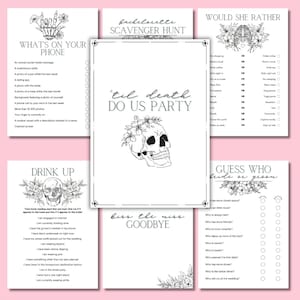 Hasta que la muerte nos haga fiesta - Paquete de juegos múltiples Bachelorette