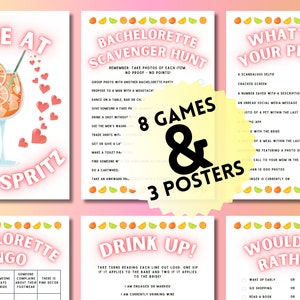 LOVE at FIRST SPRITZ - Bachelorette Multi Game Pack