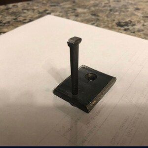 Rustic Nail Hanger Hook