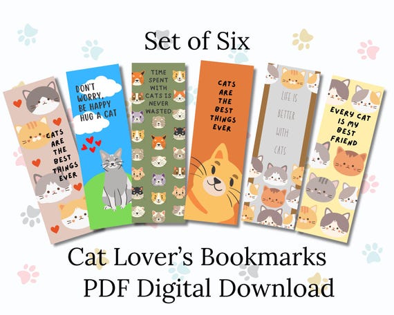 Sugchairo Cat Bookmark For Book Lovers - Stainless Steel Cute Cat Bookmark Gift For Women & Girls