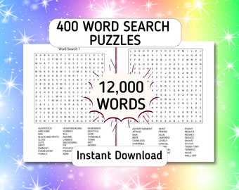 400 ordpussel: 12 000 ord (utskrivbar PDF)