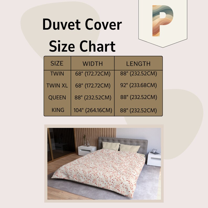 Pink Floral Duvet Cover Set With Matching Pillowcases & Pillow Covers