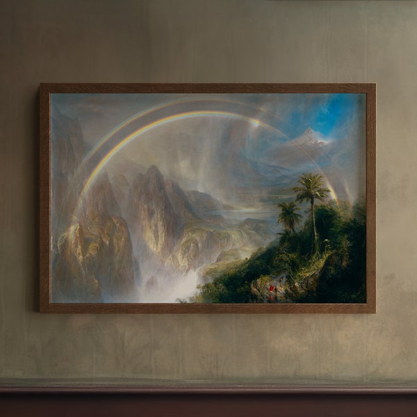 Frederic Edward Church "Rainy Season in the Tropics", Wall Art, Home Decor, Digital Download