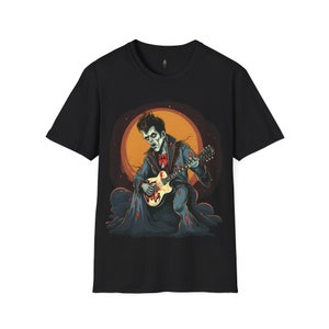 The King of the Living Dead - Halloween Zombie T-Shirt (Slim Fit)