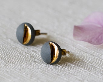 ANTIGONE minimal earrings - CUT COLLECTION - friend gift - Italian design