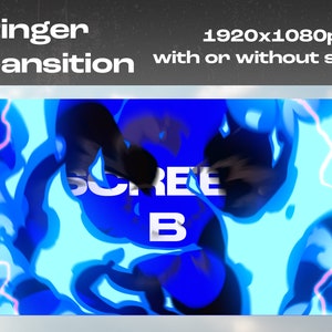 Blue Fire Stinger Transition