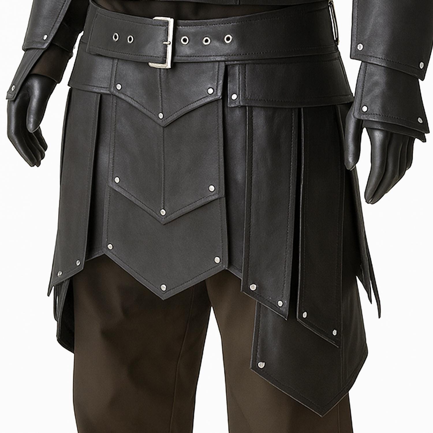 Personalized Leather Armor Set for Men: Medieval Knight Viking LARP ...