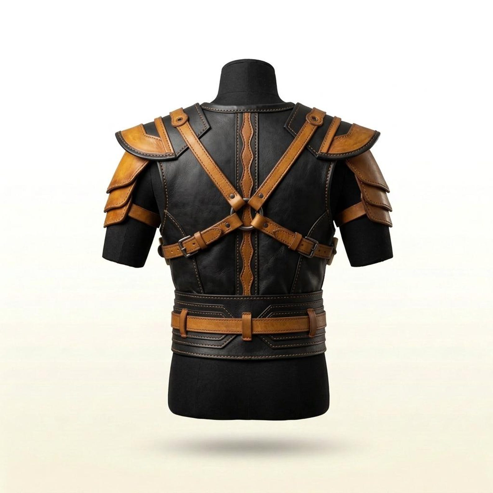 Personalized Medieval Chest Leather Armor Set: Knight Viking Cosplay ...