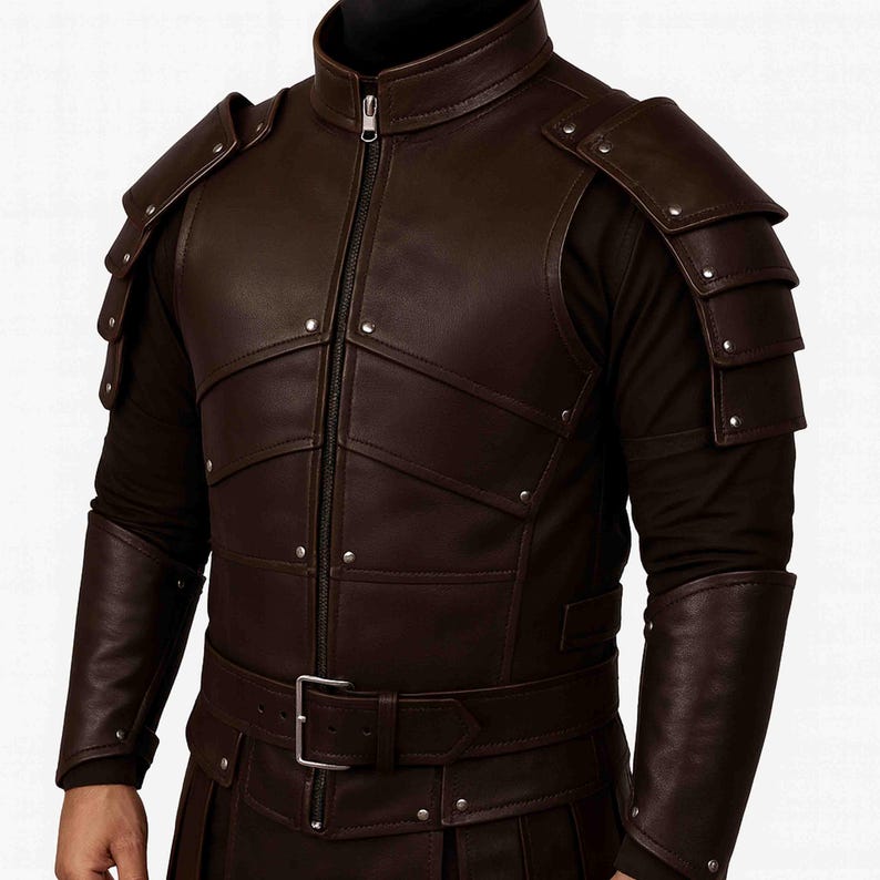 Handmade Leather Armor Set: Medieval Knight Viking LARP Cosplay - Etsy
