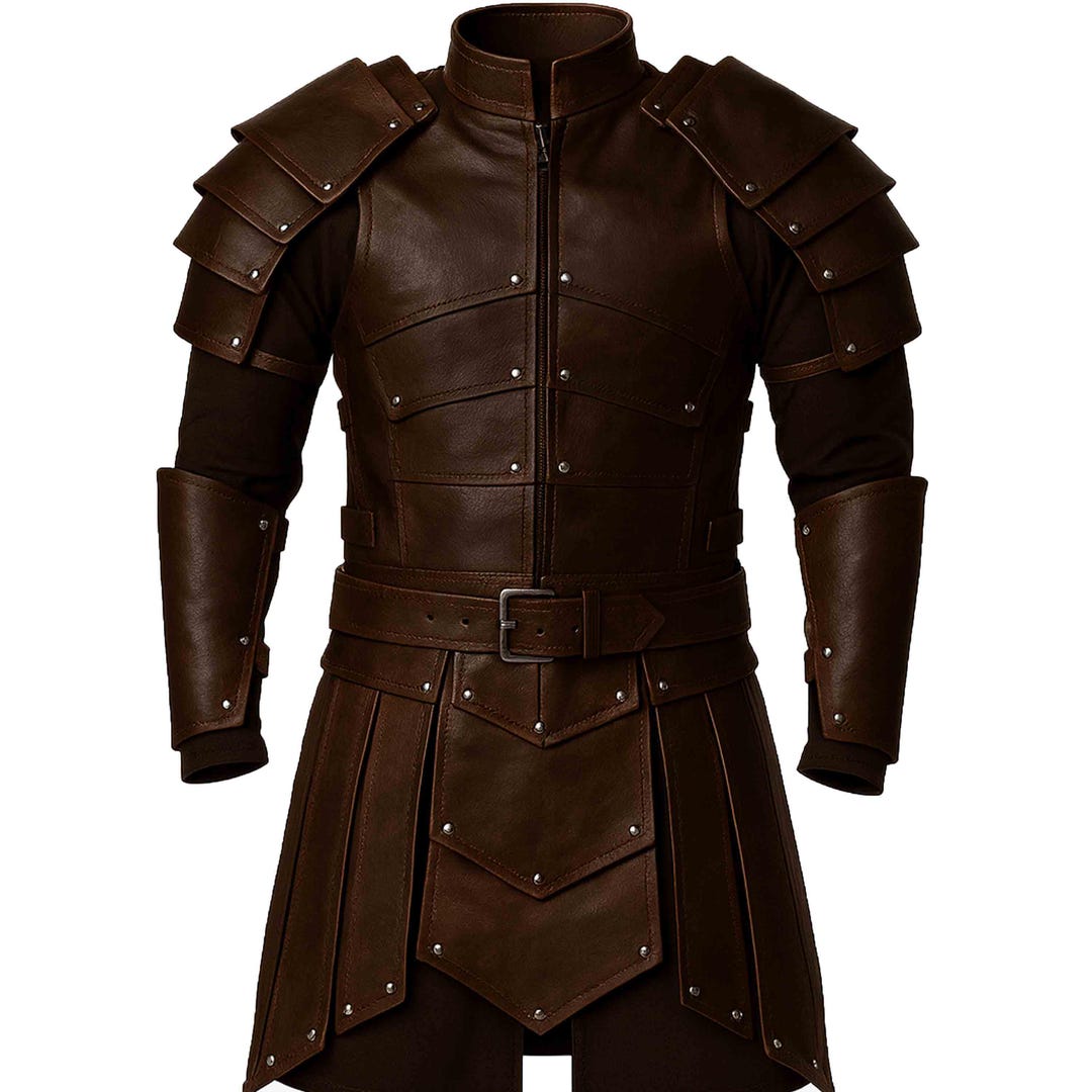 Handmade Leather Armor Set: Medieval Knight Viking LARP Cosplay - Etsy