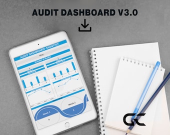 Audit Excel Dashboard V3.0