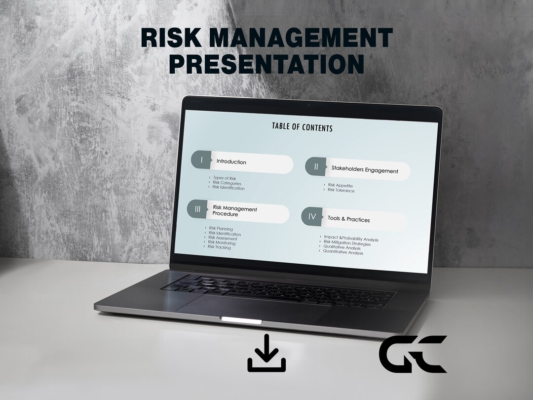 Risk Management Powerpoint Presentation - Etsy