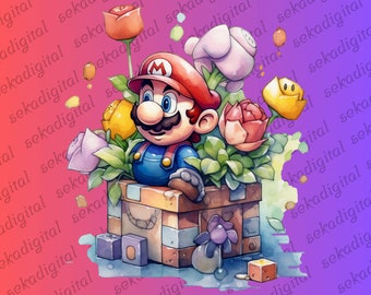 Mario,Super Mario Png,Mario svg,Super Mario Digital Files Svg png,Mario Bros,Mario, Trendy Mario Svg, Super Mario, Super Mario Bros Png Svg