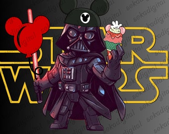 Star Wars PNG,Star Wars Clipart, Yoda R2d2 Darth Vader png clipart,Star Wars Digital Png Svg, StarWars Sticker PNG, Clipart Vector Style