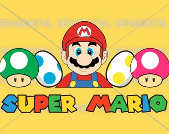Super Mario Png, Mario svg, Super Mario Digital Files Svg png, Mario, Trendy Mario Svg, Super Marip