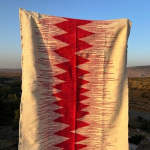 Authentic Berber rug from the Atlas
