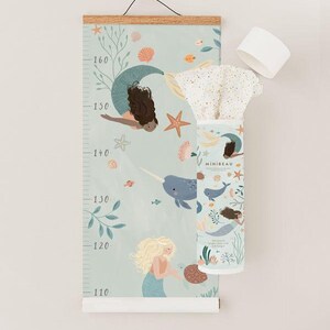 Mermaid Height Chart - Under the Sea Growth Chart - Perfect From ...