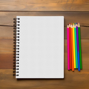 Journalmodell, Canva Overlay Notepads-modell, Anteckningsblock-modell, Modeller för brevpapper, Anteckningsblock-modeller, Spiral Notebook-modell