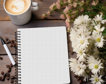 Journal Mockup, Canva Overlay Notepads Mock Up, Notebook Mock Up, Mock ...