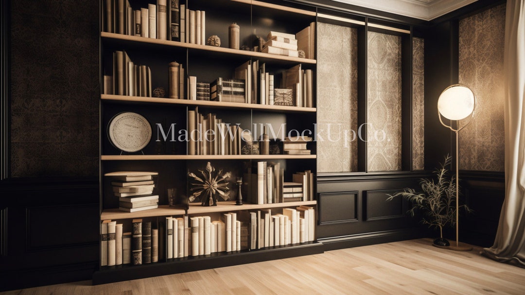 Zoom Background Bookshelf, Zoom Backgrounds Bookcase, Zoom Background