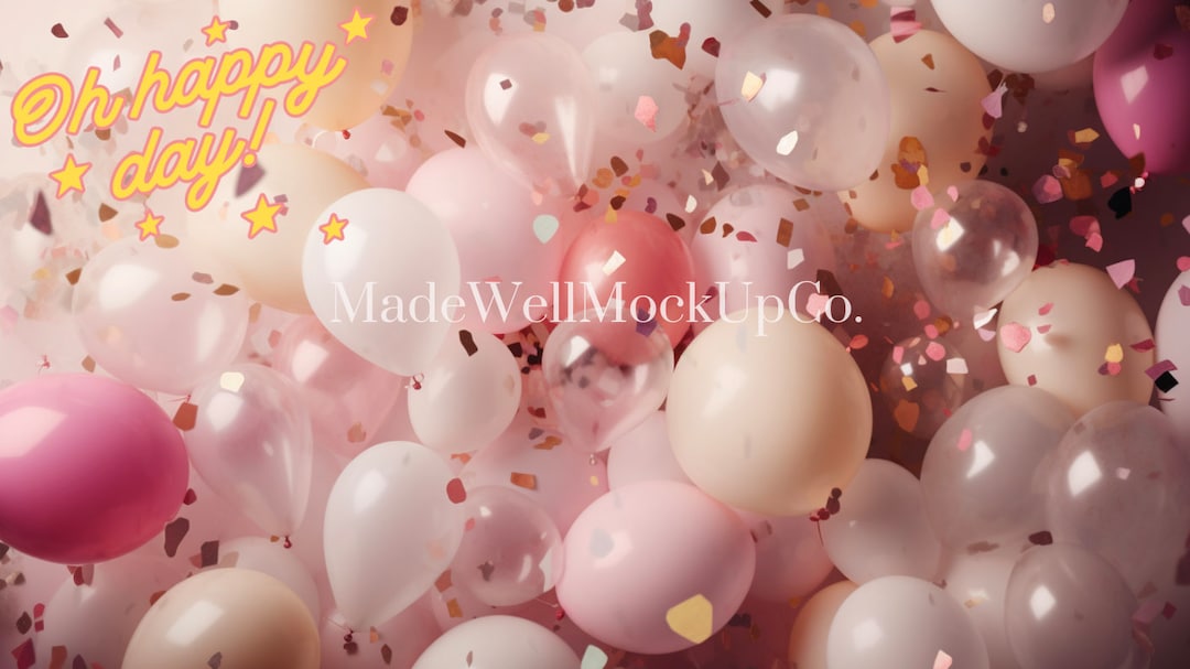 Zoom Background Celebration, Zoom Background Birthday, Zoom Background