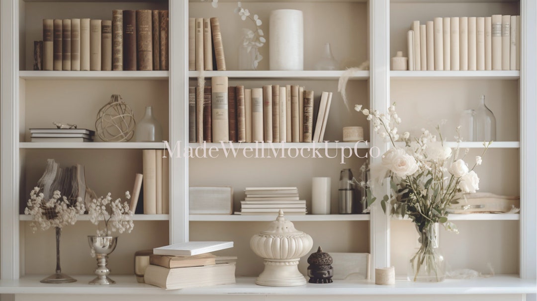 Zoom Background Bookshelf, Zoom Backgrounds Bookcase, Zoom Background