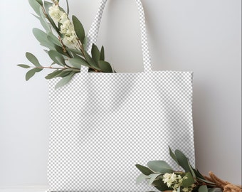 AOP Tote Bag Mockup Smart Object, Canva Overlay Tote Bag, Tote Bag Mock Ups, Drag and Drop Tote Bag Mock Ups, Tote Bag Overlay Mock Up,