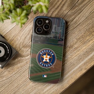 Baseball Handyhülle, Houston Astros Tough Case für iPhone, Samsung, Pixel - Sport Fan Geschenk, MLB Zubehör, personalisierte Team Merch,