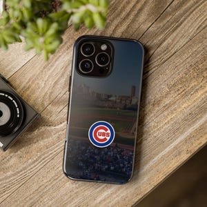 Chicago Cubs Tough Cases, MLB Fan Geschenk, Baseball Liebhaber Accessoire, sportlicher Telefonschutz, Cubs Merchandise, Telefonabdeckung