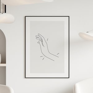 Impresión de acupuntura de mano, póster de acupuntura, regalo de acupunturista, decoración de oficina de acupunturista, arte mural de acupuntura, descarga digital