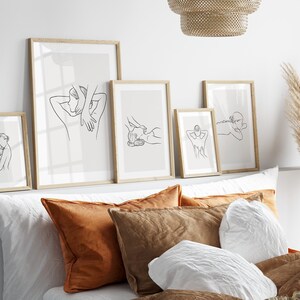 Body Massage Art Prints Set of 5, Spa Decor, Massage Therapist Art, Wellness Center Decor, Massage Room Decor, Treatment Room Art, Printable