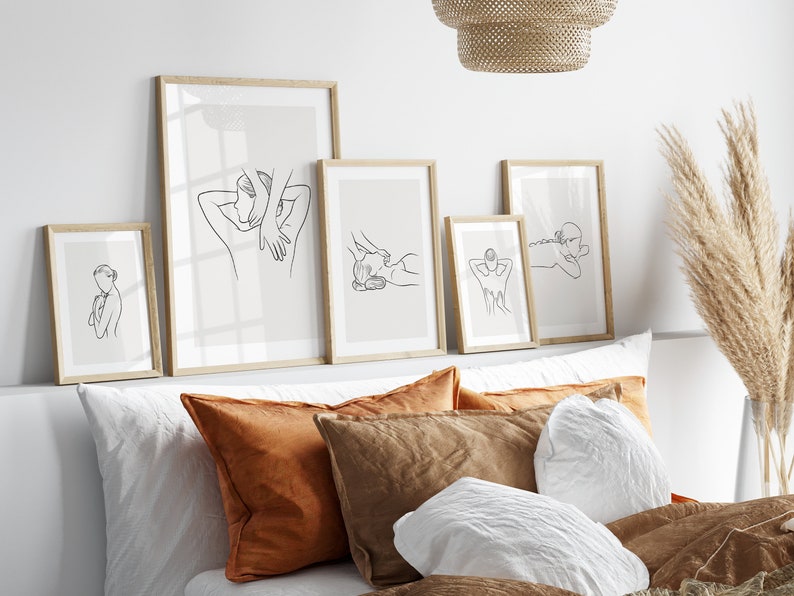 Body Massage Art Prints Set of 5, Spa Decor, Massage Therapist Art, Wellness Center Decor, Massage Room Decor, Treatment Room Art, Printable