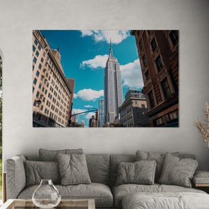 Empire State Canvas for Bold Decor Ready to Hang