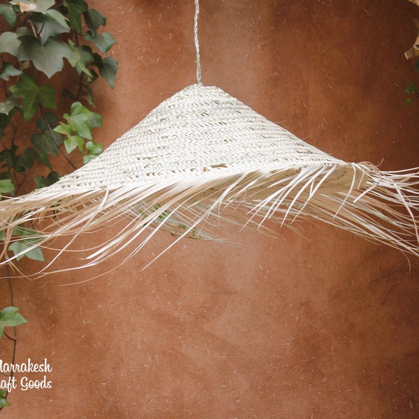 Straw Light Pendant Etsy