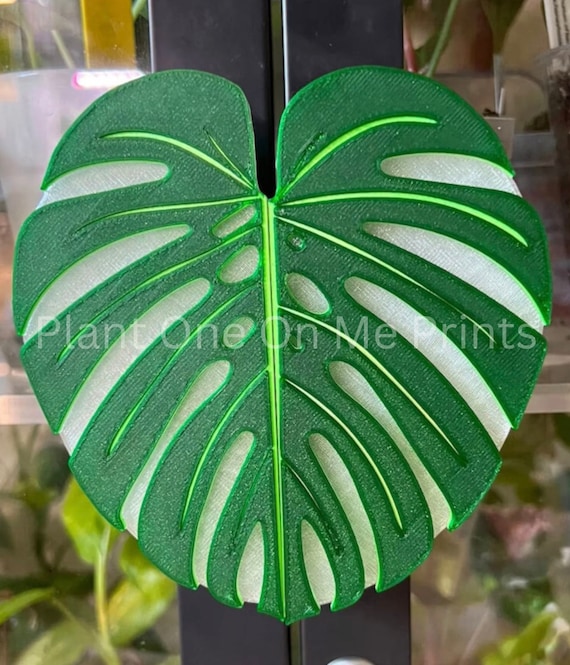 Monstera 3D Gedruckte Griffe fr Ikea Schrank - Etsy.de