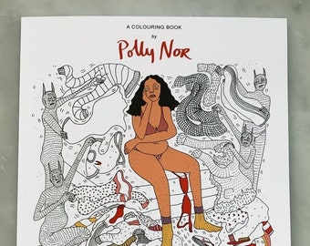 Official Polly Nor Colouring Book