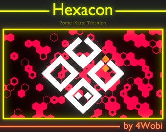 Hexacon Stinger Pack, transición de escenas de Stream OBS Studio