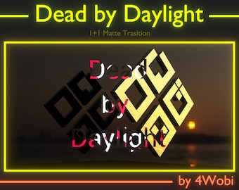 Dead by Daylight Stinger, transmisión de transición de escenas de estudio de OBS