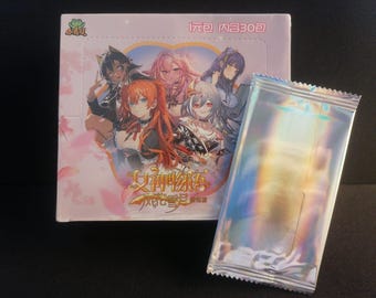 Goddess Story TCG NS-10 Sealed Booster Box 30 packs + 1 Free PR pack 150 Cards Waifu Anime Girls