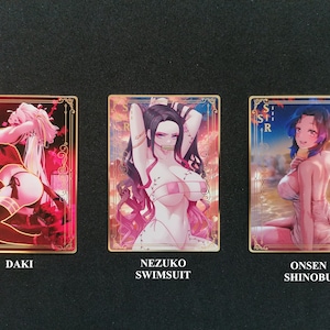 Carte singole METALLO TCG di Goddess Story Waifu Anime Girls