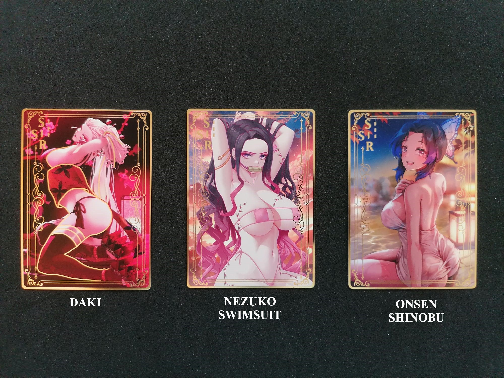 Goddess Story TCG Single METAL Cards Waifu Anime Girls