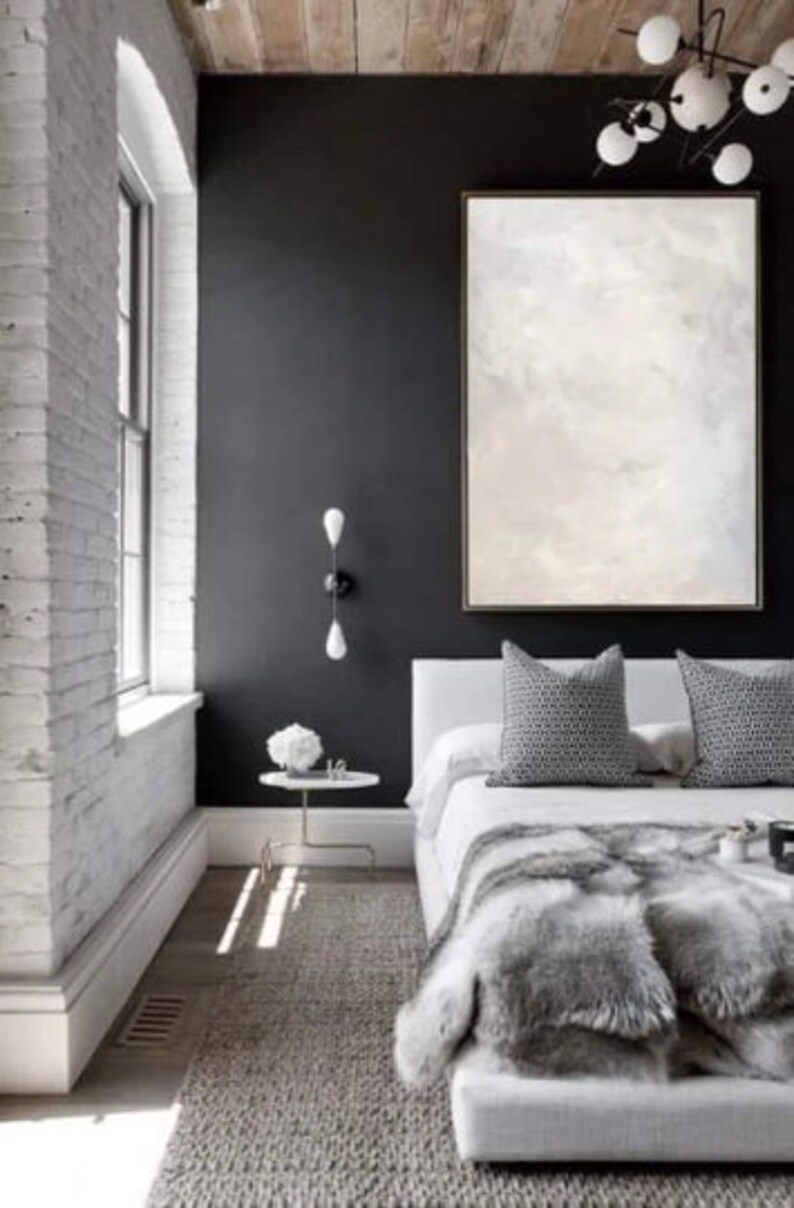 Daredevil Inspired the White Painting Etsy