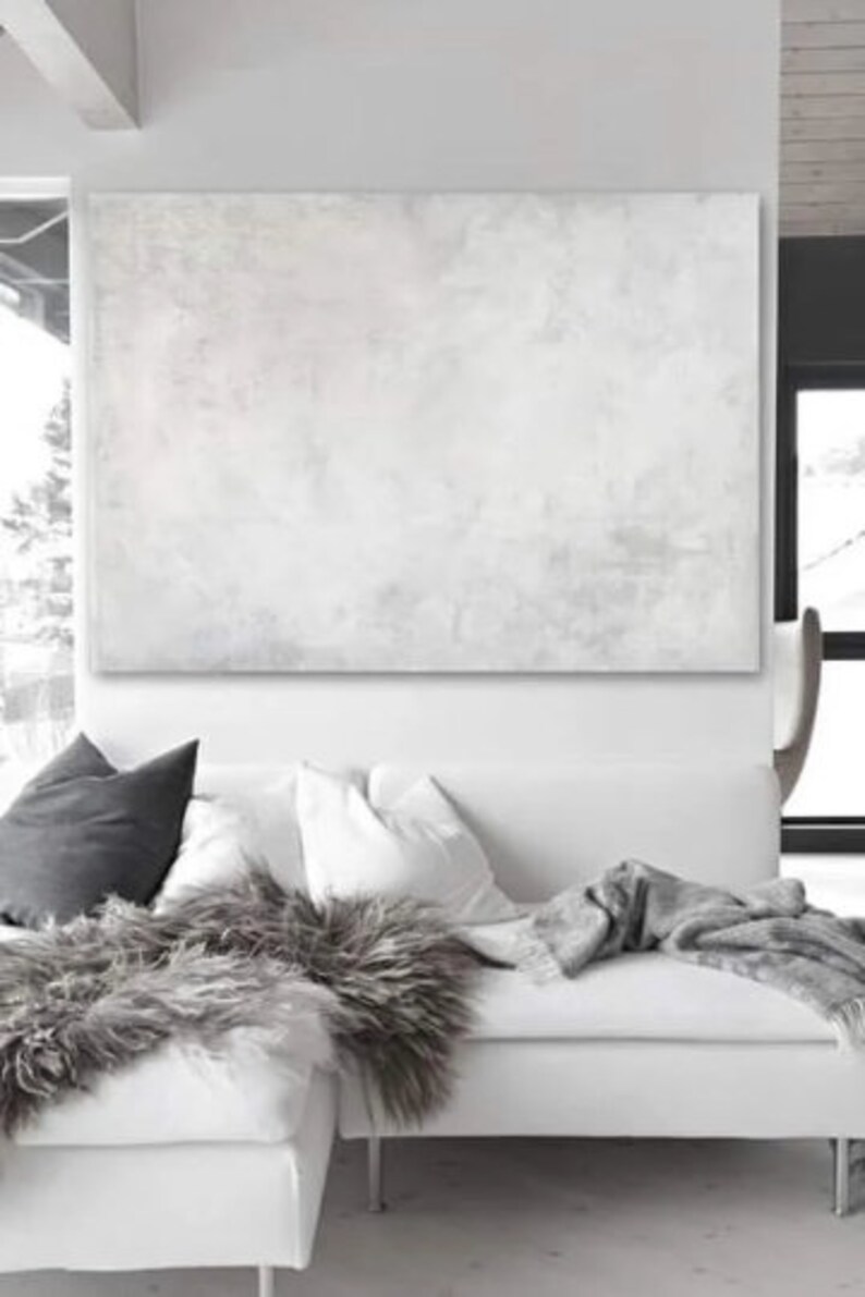 Daredevil Inspired the White Painting Etsy